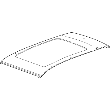 GM 26499362 Panel, Roof Panel 26499362 GM Panel, Roof Panel Illustration 1 of 1