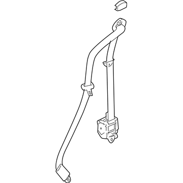 Chevy Cobalt Seat Belt - 19169214