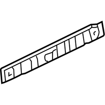 GM 25839600 Rear Extension, Inner Passenger Side 25839600 GM Rear Extension, Inner Passenger Side Illustration 1 of 1
