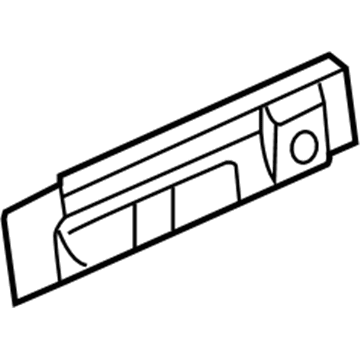 25839598 GM Front Extension, Inner Passenger Side Illustration 1 of 1