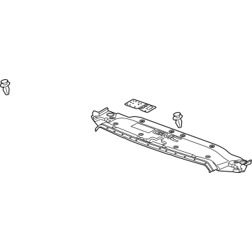 GM 84043328 Sight Shield, Front 84043328 GM Sight Shield, Front Illustration 1 of 1