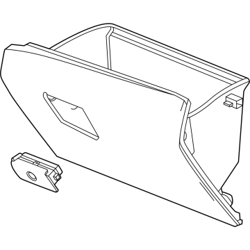 GMC 84687494 Glove Box Door