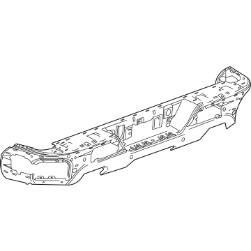 GM 85563381 Rear Bumper, Front 85563381 GM Rear Bumper, Front Illustration 1 of 1