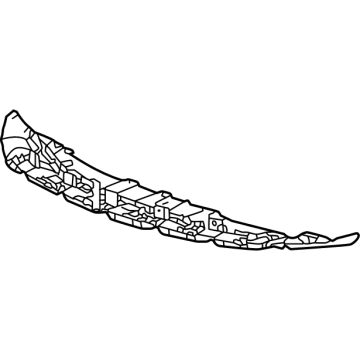 GM 85538485 Stiffener, Front And Rear Bumper/Fascia Face 85538485 GM Stiffener, Front And Rear Bumper/Fascia Face Illustration 1 of 1