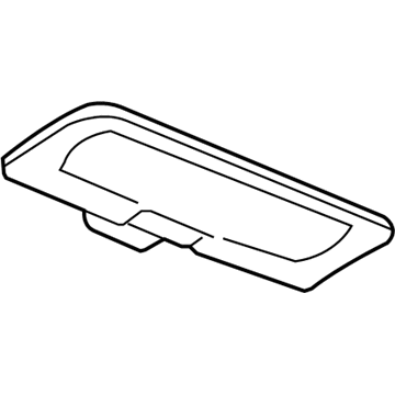 Pontiac 25841093 Sunvisor