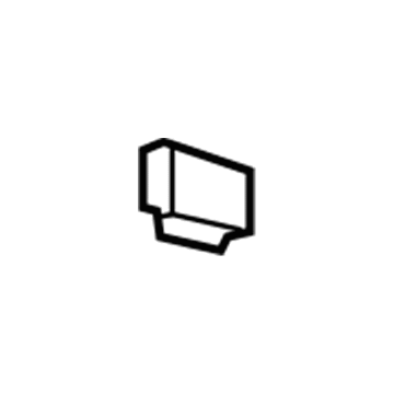 GM 84187583 Air Deflector Clip 84187583 GM Air Deflector Clip Illustration 1 of 1
