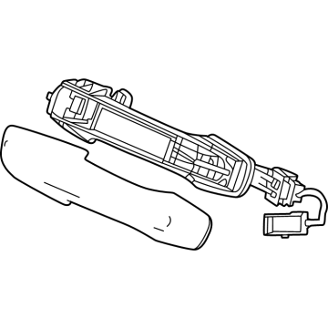 Chevy Equinox Exterior Door Handle - 13563181