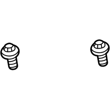 GM 11609669 Fender Bolt 11609669 GM Fender Bolt Illustration 1 of 1