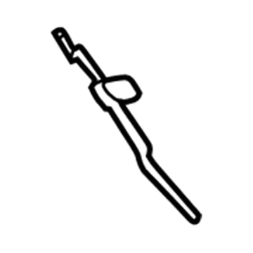 GM 12477358 Release Cable, Rear 12477358 GM Release Cable, Rear Illustration 1 of 1