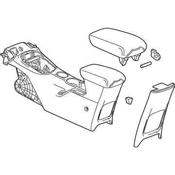 Chevy 84154125 Console Assembly