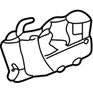 Cadillac 25759728 Handle, Inside