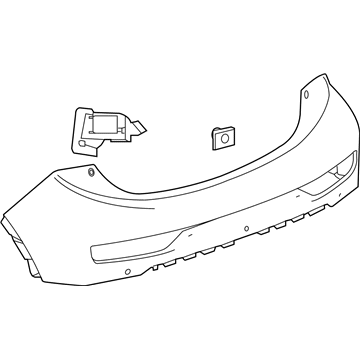 Chevy Bolt EV Bumper Cover - 42541643