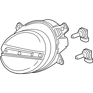 Chevy 15110117 Headlamp Assembly
