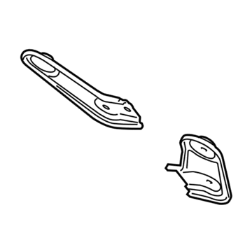 GM 22965145 Engine Cradle Support, Front Driver Side 22965145 GM Engine Cradle Support, Front Driver Side Illustration 1 of 1