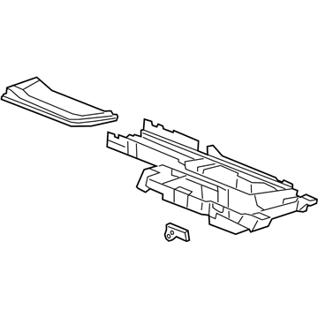 GM 84984544 Cup Holder, Titanium, Front 84984544 GM Cup Holder, Titanium, Front Illustration 1 of 1