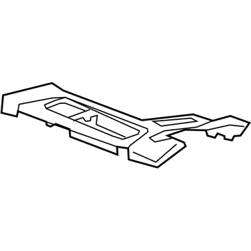 GM 84869428 Switch Panel, Black 84869428 GM Switch Panel, Black Illustration 1 of 1