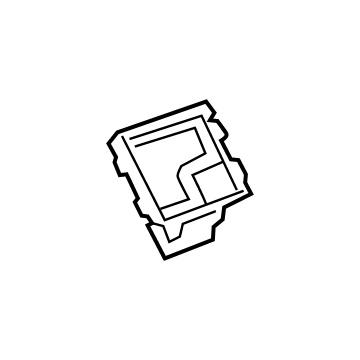GM 84277349 Module Bracket 84277349 GM Module Bracket Illustration 1 of 1