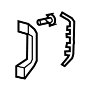 Hummer Interior Door Handle - 25858022