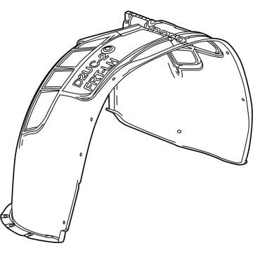 Chevy 26431965 Wheelhouse Liner