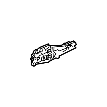 GM 13512733 Handle Base, Front Passenger Side 13512733 GM Handle Base, Front Passenger Side Illustration 1 of 1