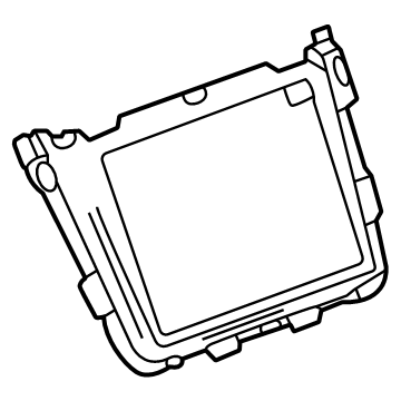 GM 85097412 Control, Heater And Air Conditioner Control 85097412 GM Control, Heater And Air Conditioner Control Illustration 1 of 1