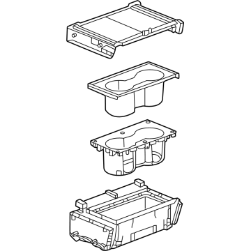 Cadillac 85608540 Compartment