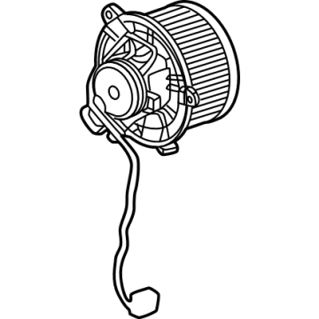 Cadillac ESCALADE IQ Blower Motor - 85632241