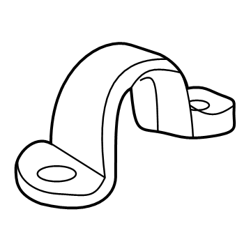 Chevy 84988177 Stabilizer Bar Clamp