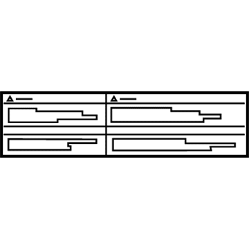 GMC 25799035 A/C Label