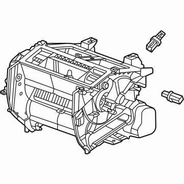 Chevy 85526000 A/C & Heater Case