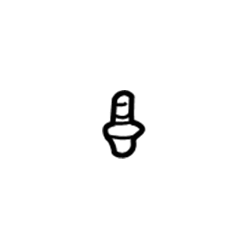 Pontiac 11514623 Side Reinforcement Retainer