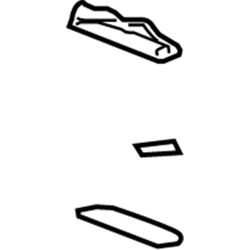 GM 15874144 Cargo Lamp 15874144 GM Cargo Lamp Illustration 1 of 1