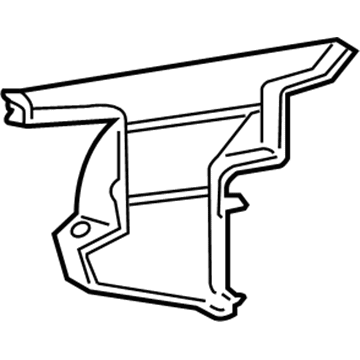 Chevy 52471637 Defroster Duct