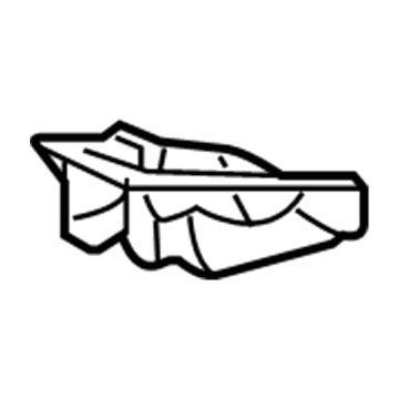 Chevy 15686661 Floor Duct