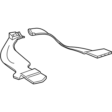 Chevy 15689419 Rear Duct