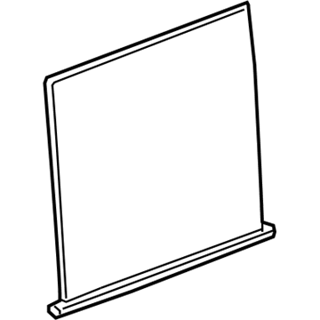 GM 25781997 Moveable Glass, Rear 25781997 GM Moveable Glass, Rear Illustration 1 of 1
