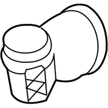23100543 GM Intake Duct Illustration 1 of 1