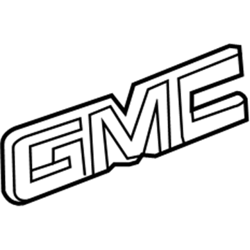22764289 GM Emblem, Lower Illustration 1 of 1