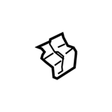 97325393 GM Release Cable Holder Illustration 1 of 1