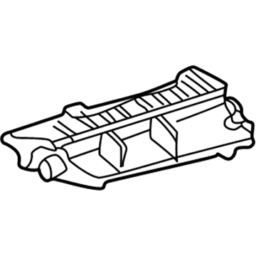 Chevy 10229414 Defroster Duct