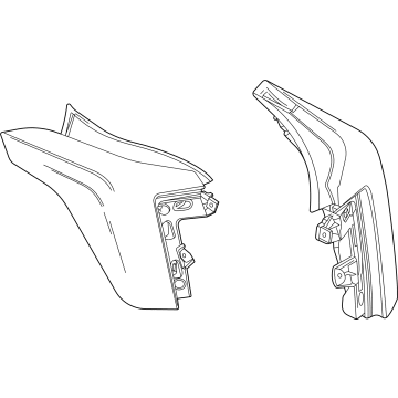 Cadillac 85685686 Tail Lamp Assembly