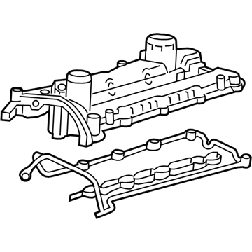 GM 12685915 Valve Cover 12685915 GM Valve Cover Illustration 1 of 1