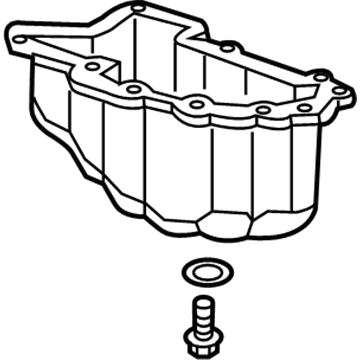 Chevy 12628375 Oil Pan