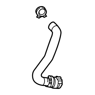 85136682 GM Hose, Engine Coolant Recovery Illustration 1 of 1