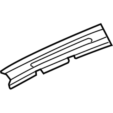 GM 22940802 Outer Rail, Driver Side 22940802 GM Outer Rail, Driver Side Illustration 1 of 1