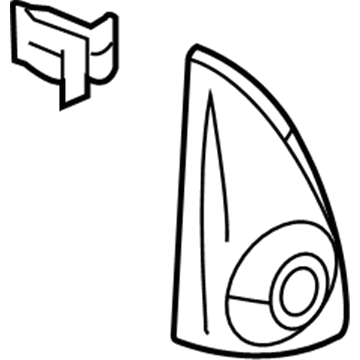15863762 GM Upper Panel, Front Driver Side Illustration 1 of 1