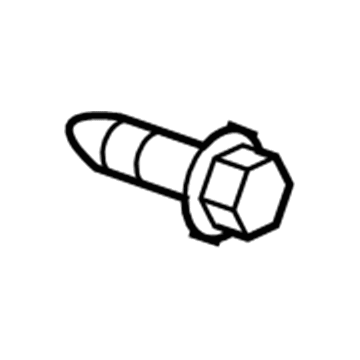 GM 5481398 Door Trim Panel Screw, Front 5481398 GM Door Trim Panel Screw, Front Illustration 1 of 1