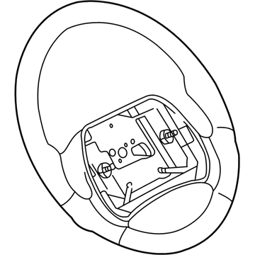 GM 22713814 Steering Wheel 22713814 GM Steering Wheel Illustration 1 of 1