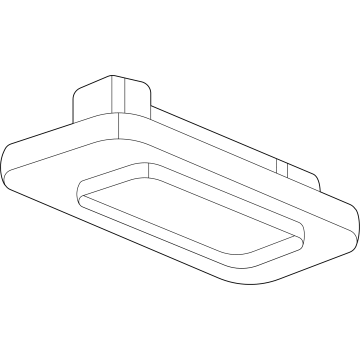 Chevy 26361838 License Lamp