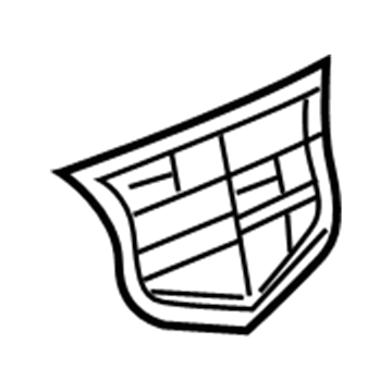 GM 23182046 Emblem, Rear 23182046 GM Emblem, Rear Illustration 1 of 1